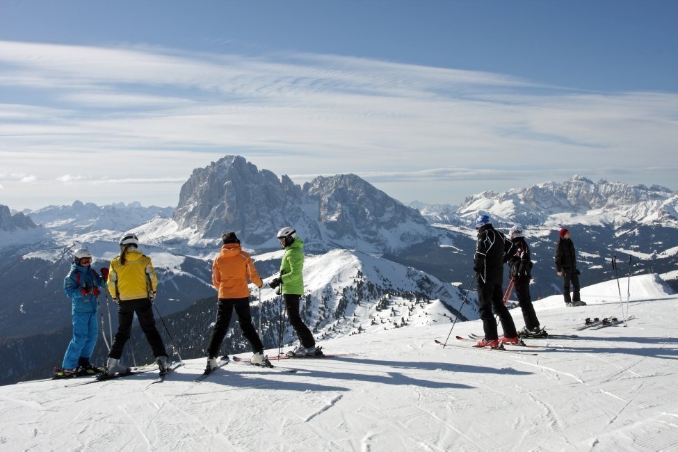Winter im Grödnertal